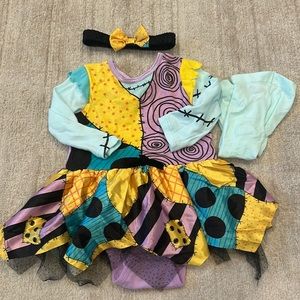 Nightmare Before Christmas Sally Baby Halloween costume 6-12 Cute Girl Outfit